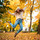 Frau | Herbst | Luftsprung